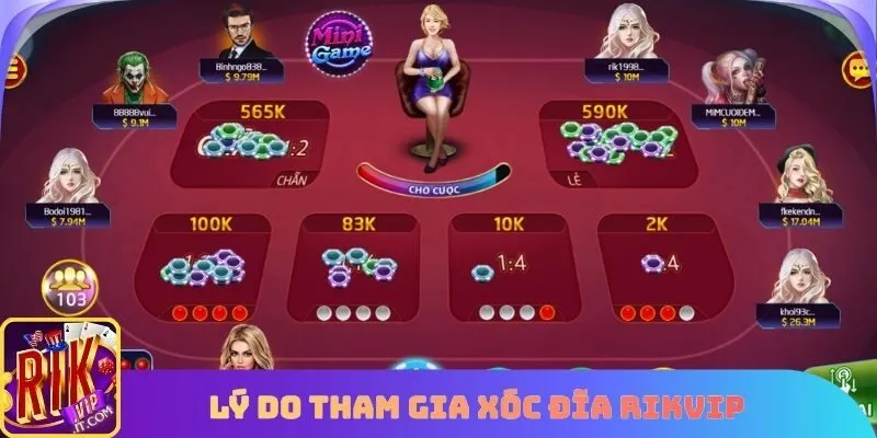Lý do nên tham gia đổi thưởng game xóc đĩa tại cổng cược
